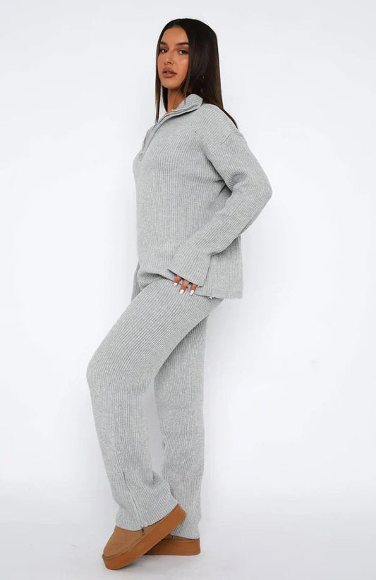 Anna – Komfortables Damen-Loungewear-Set – Stilvoll, weich & ideal für gemütliche Tage