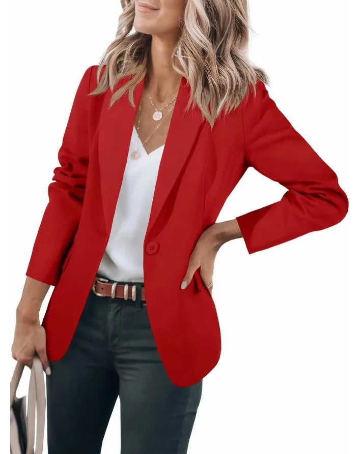 Damen Blazer – Eleganter Vintage Look mit klassischem Schnitt