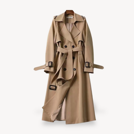 Damen Trenchcoat Klassisch – Übergangsmantel im zeitlosen Design