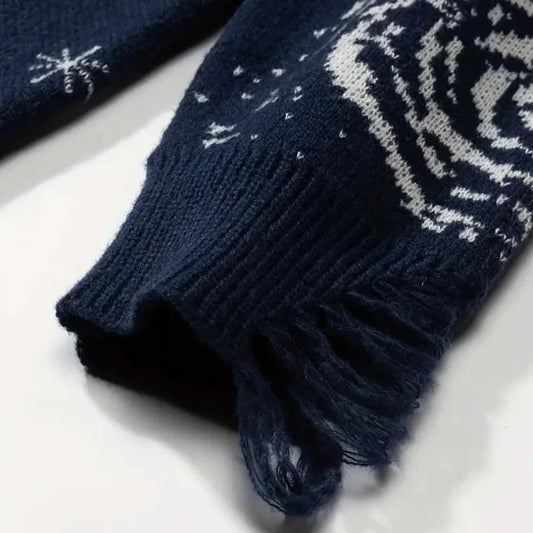 Eleganter Herren Strickpullover für Stil und Komfort