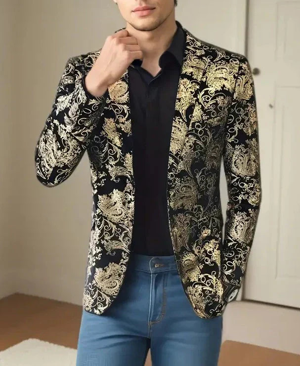Eleganter Herrenblazer im zeitlosen Barockdesign für besondere Anlässe
