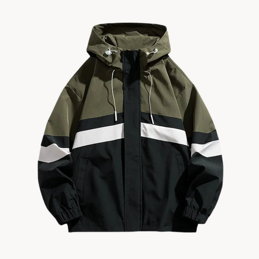 Wetterfeste Herren Outdoorjacke mit Kapuze für alle Jahreszeiten