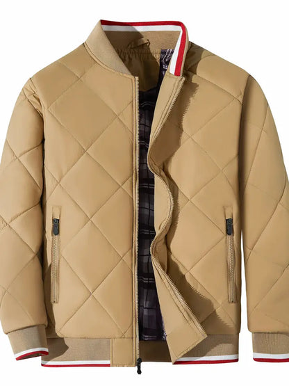 Christopher – wattierte reibverschlussjacke für herren