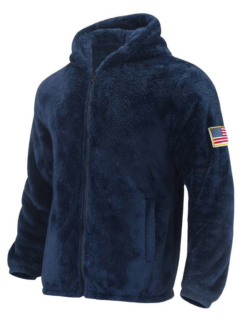 Edward – gemütliche zipup-usa-jacke für herren