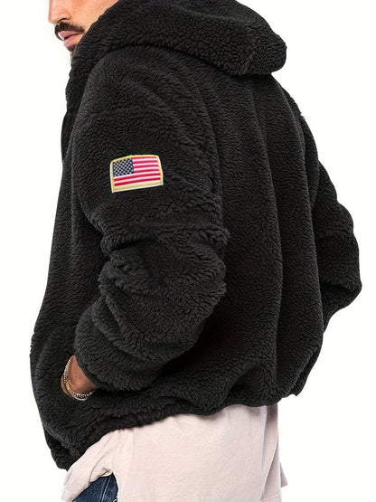 Edward – gemütliche zipup-usa-jacke für herren