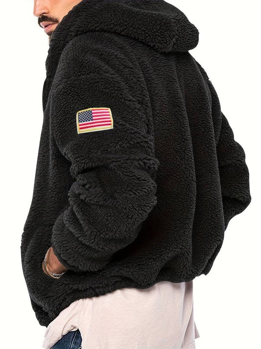 Edward – gemütliche zipup-usa-jacke für herren