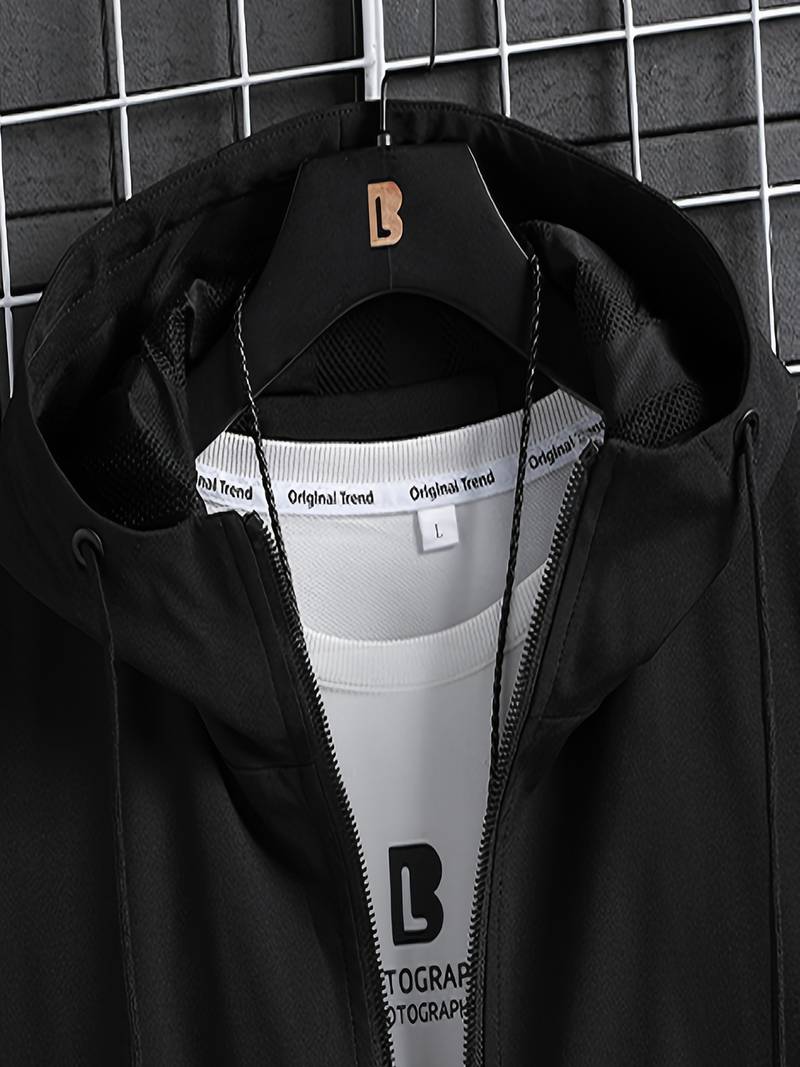 Adam – jacke mit grafischem print für herren