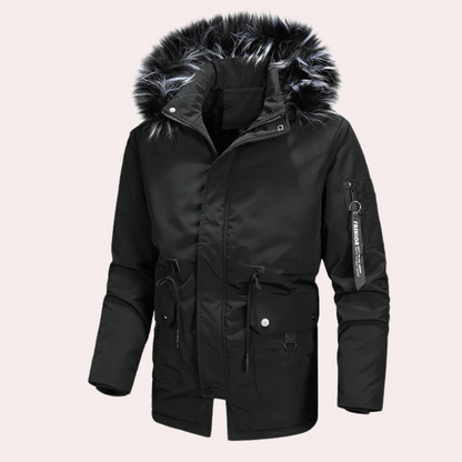 Bartek – stylische winterjacke mit kapuze für ultimativen komfort an kalten tagen