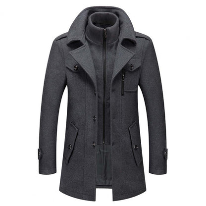Stylische herren-winterjacke in zwei teilen - Daan
