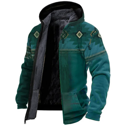 Vito - warme vintage-fleecejacken