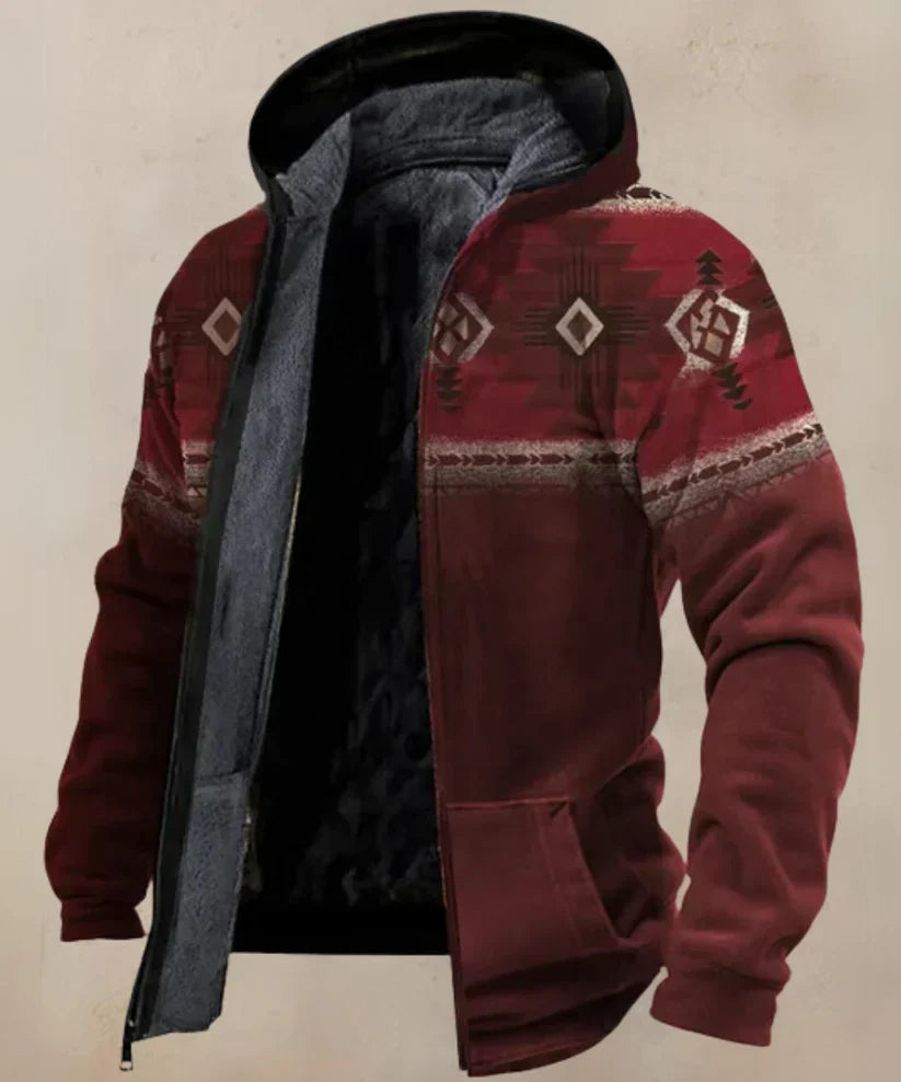 Vito - warme vintage-fleecejacken