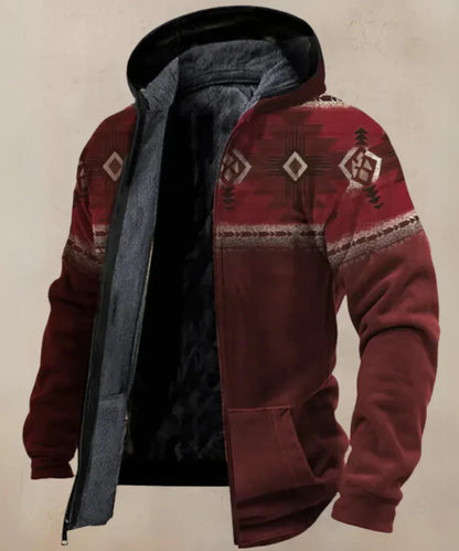 Vito - warme vintage-fleecejacken