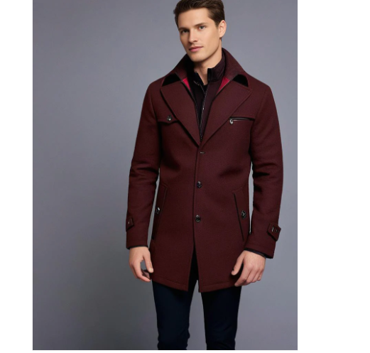 Wasserdichter business-Wintermantel