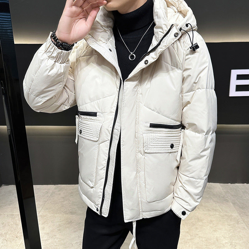 Stylische Plus-Size Daunenjacke im modernen Hongkong-Stil