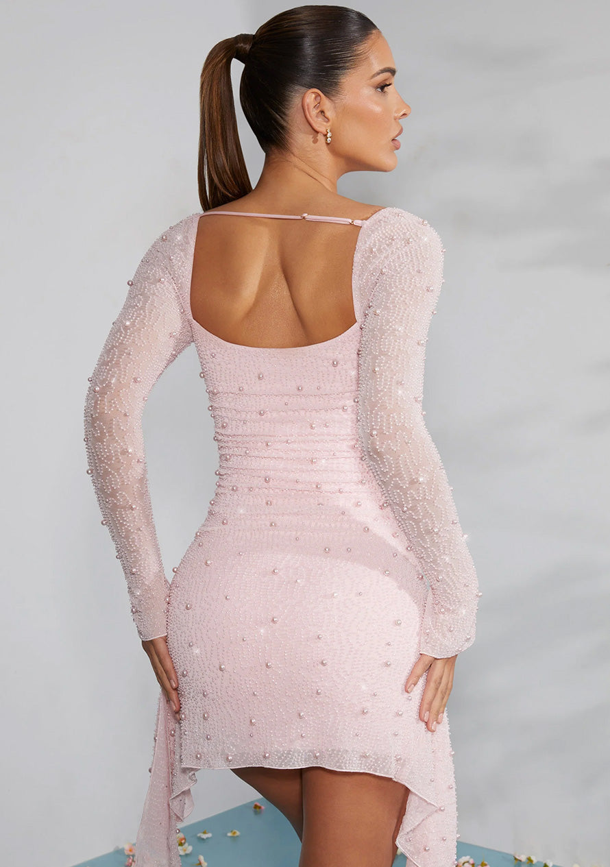 Alessia | Langärmliges Minikleid für Damen | Elegant, vielseitig & komfortabel