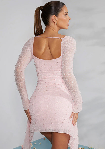 Alessia | Langärmliges Minikleid für Damen | Elegant, vielseitig & komfortabel