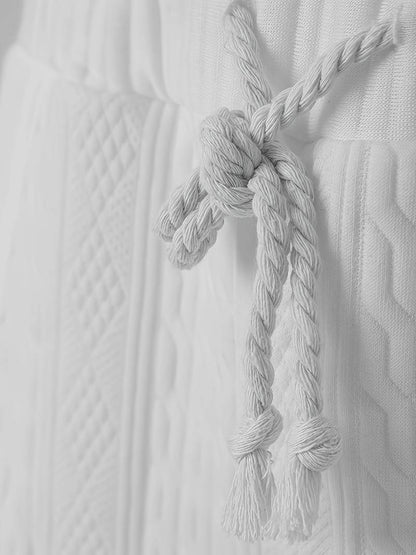 Andrew | Bequemes Strickset mit V-Ausschnitt und passenden Shorts für Herren | Stilvoll, komfortabel & vielseitig