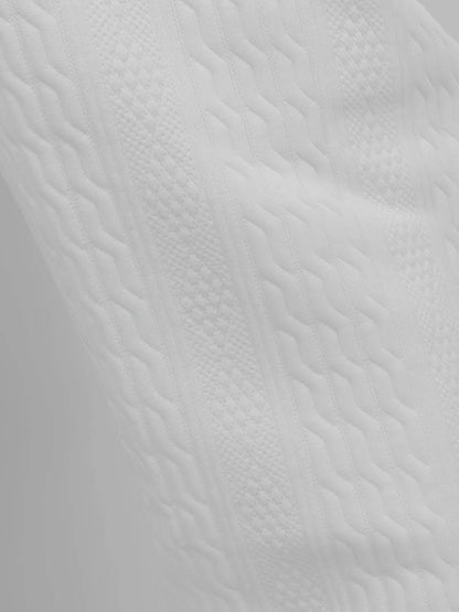 Andrew | Bequemes Strickset mit V-Ausschnitt und passenden Shorts für Herren | Stilvoll, komfortabel & vielseitig