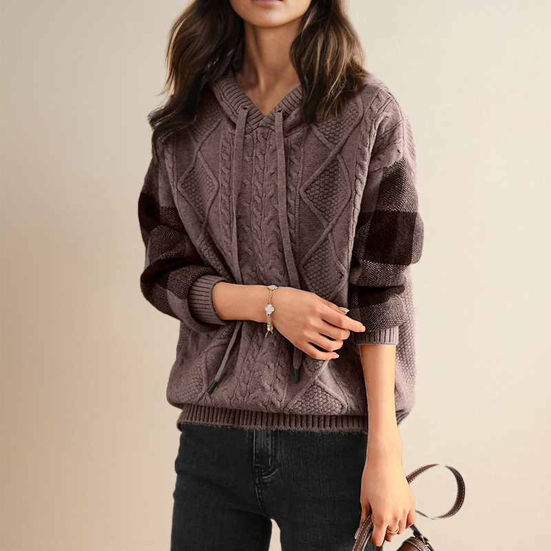 Anna – Weicher Damen Strickpullover – Kuschelig, warm & stilvoll für kalte Tage