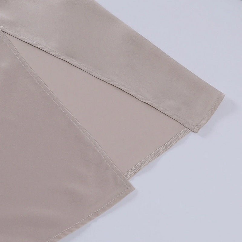 Callie | Elegantes langes Damenkleid mit V-Ausschnitt | Figurbetont, stilvoll & vielseitig