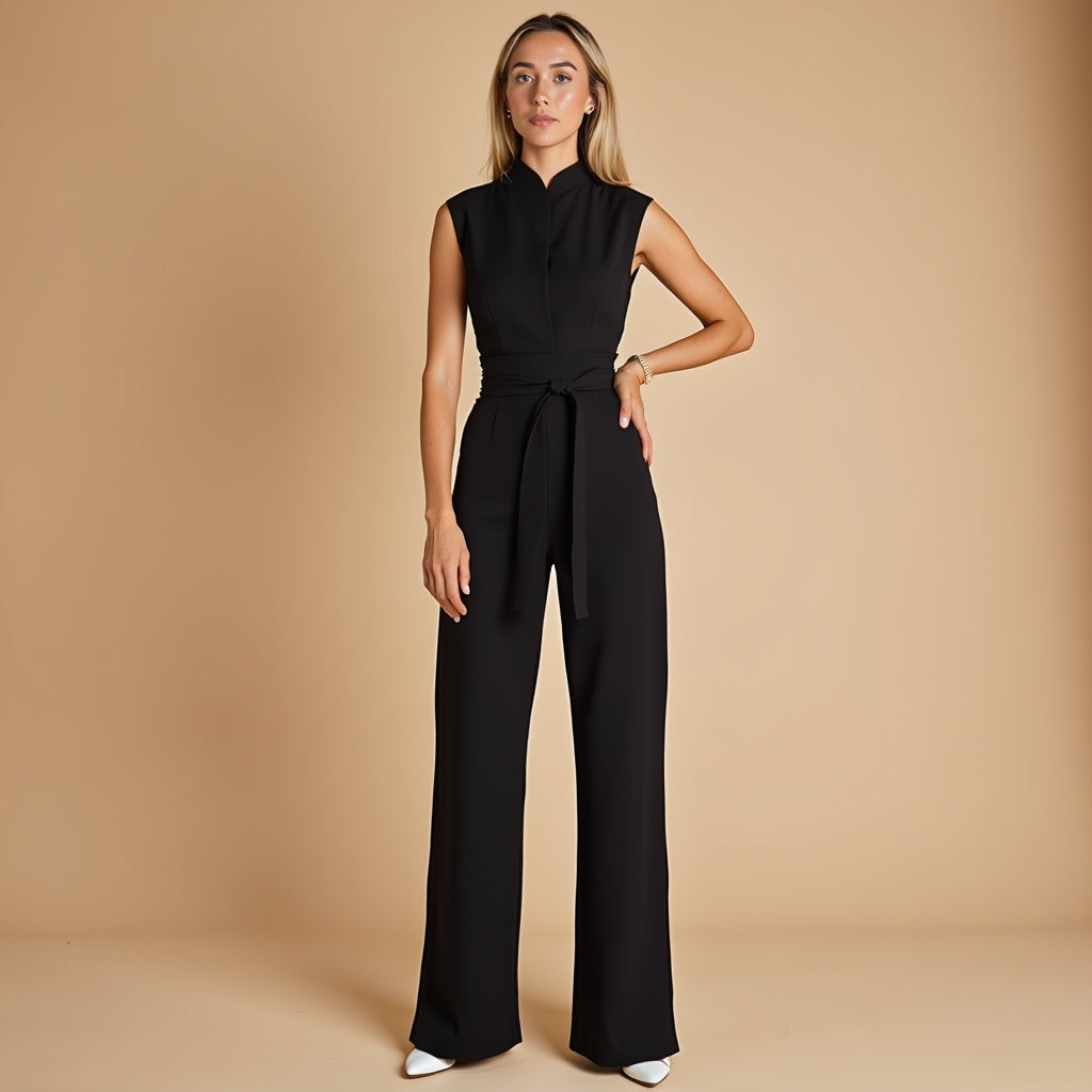 Chantal | Eleganter ärmelloser Damen-Jumpsuit | Zeitlos, bequem & vielseitig