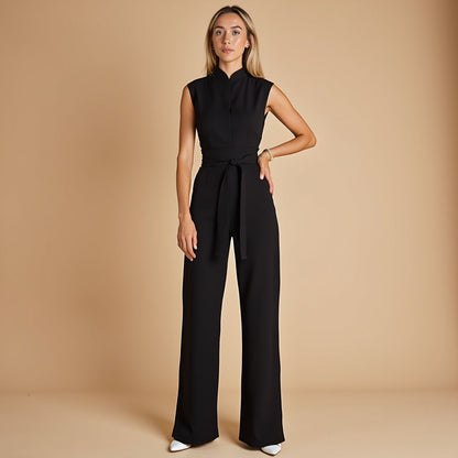 Chantal | Eleganter ärmelloser Damen-Jumpsuit | Zeitlos, bequem & vielseitig