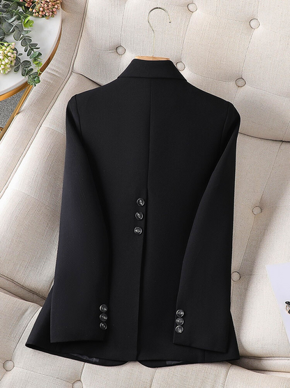 Charlotte Women's Blazer - Tailored Fit - Single-Breasted - Sophisticated Office & Formal Wear