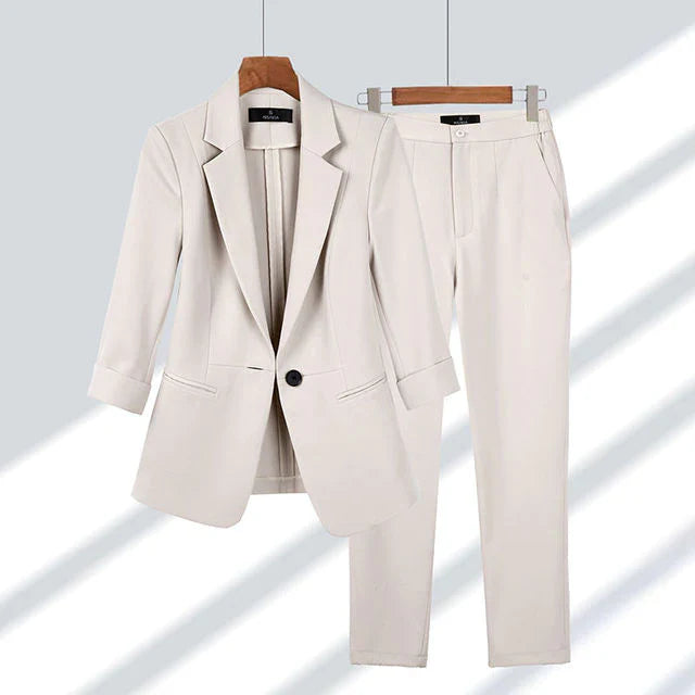 Chloe | Damen-Blazer & Hosen-Set – Elegant, Vielseitig & Komfortabel