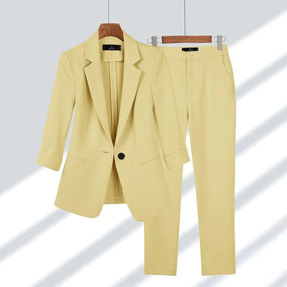 Chloe | Damen-Blazer & Hosen-Set – Elegant, Vielseitig & Komfortabel