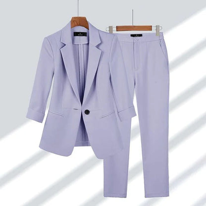 Chloe | Damen-Blazer & Hosen-Set – Elegant, Vielseitig & Komfortabel