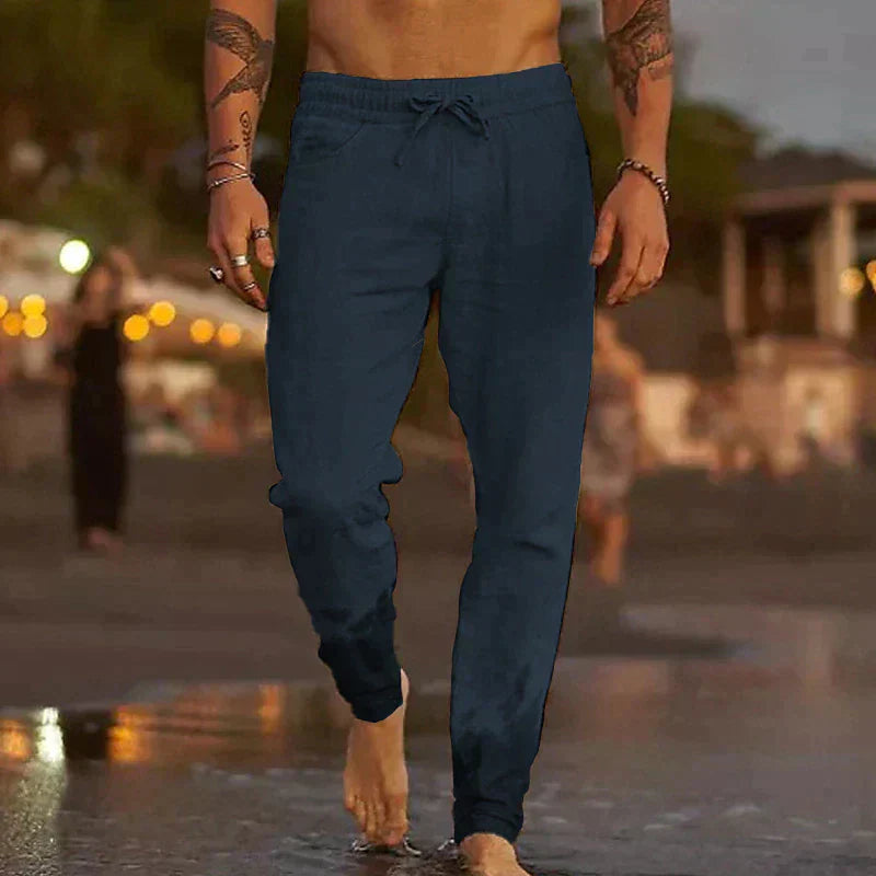 Cody | Zeitlose Herren-Leinenhose mit leichtem Material und entspanntem Schnitt