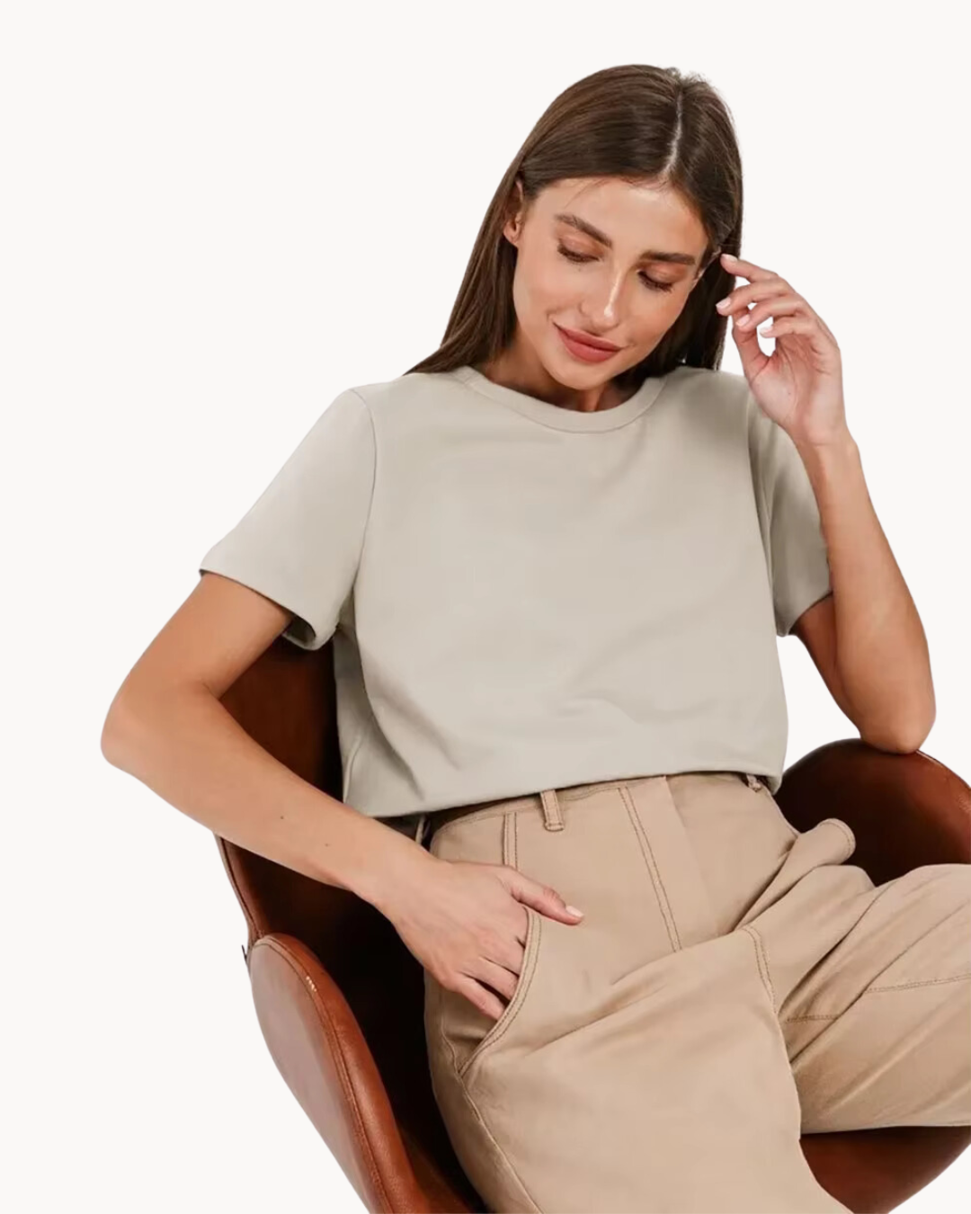 Collette | Weiches Damen-T-Shirt mit Stretch-Komfort und luxuriösem Tragegefühl