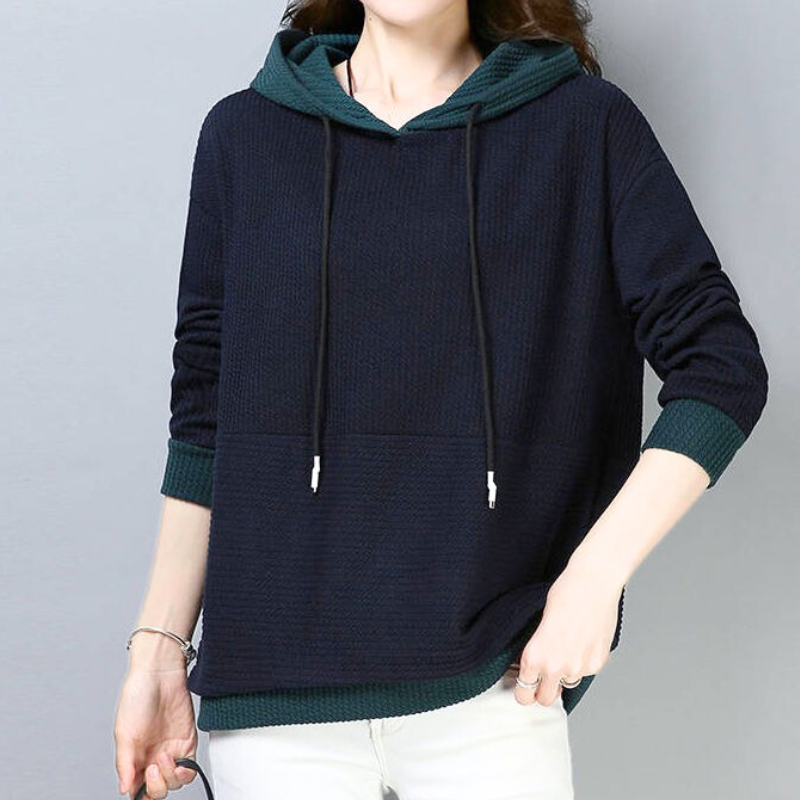 Damen Hoodie mit Kordelzug – Weich, Bequem & Lässiger Stil
