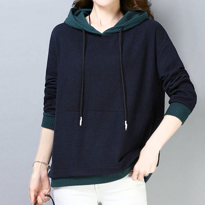 Damen Hoodie mit Kordelzug – Weich, Bequem & Lässiger Stil