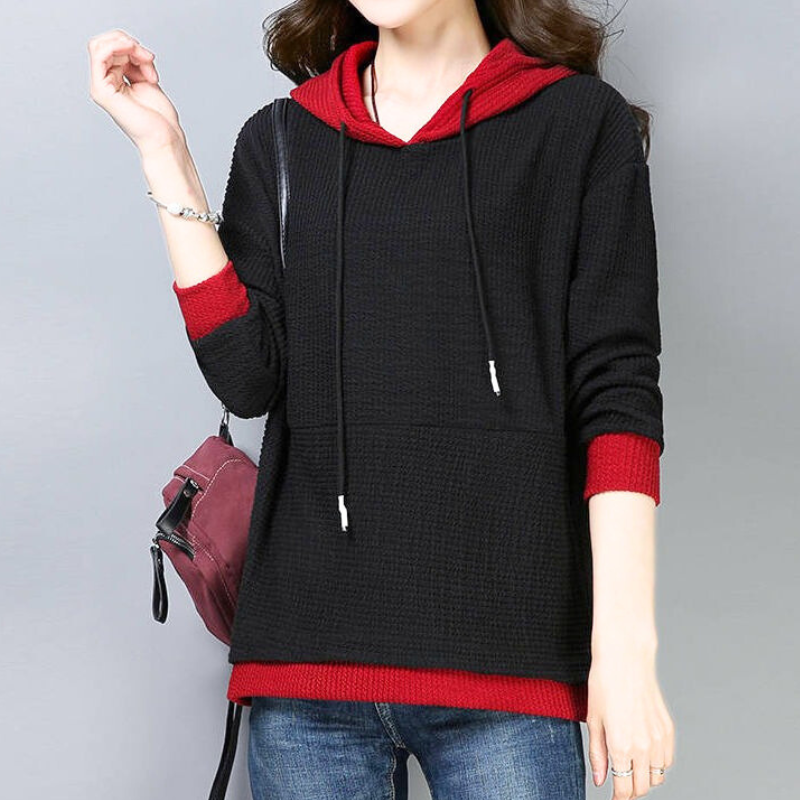 Damen Hoodie mit Kordelzug – Weich, Bequem & Lässiger Stil