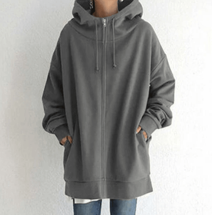 Damen Hoodie – Zip-Up Kapuzenjacke für Freizeit & Alltag
