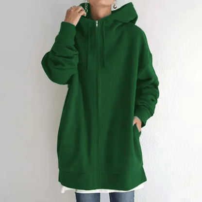 Damen Hoodie – Zip-Up Kapuzenjacke für Freizeit & Alltag