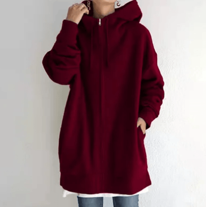 Damen Hoodie – Zip-Up Kapuzenjacke für Freizeit & Alltag