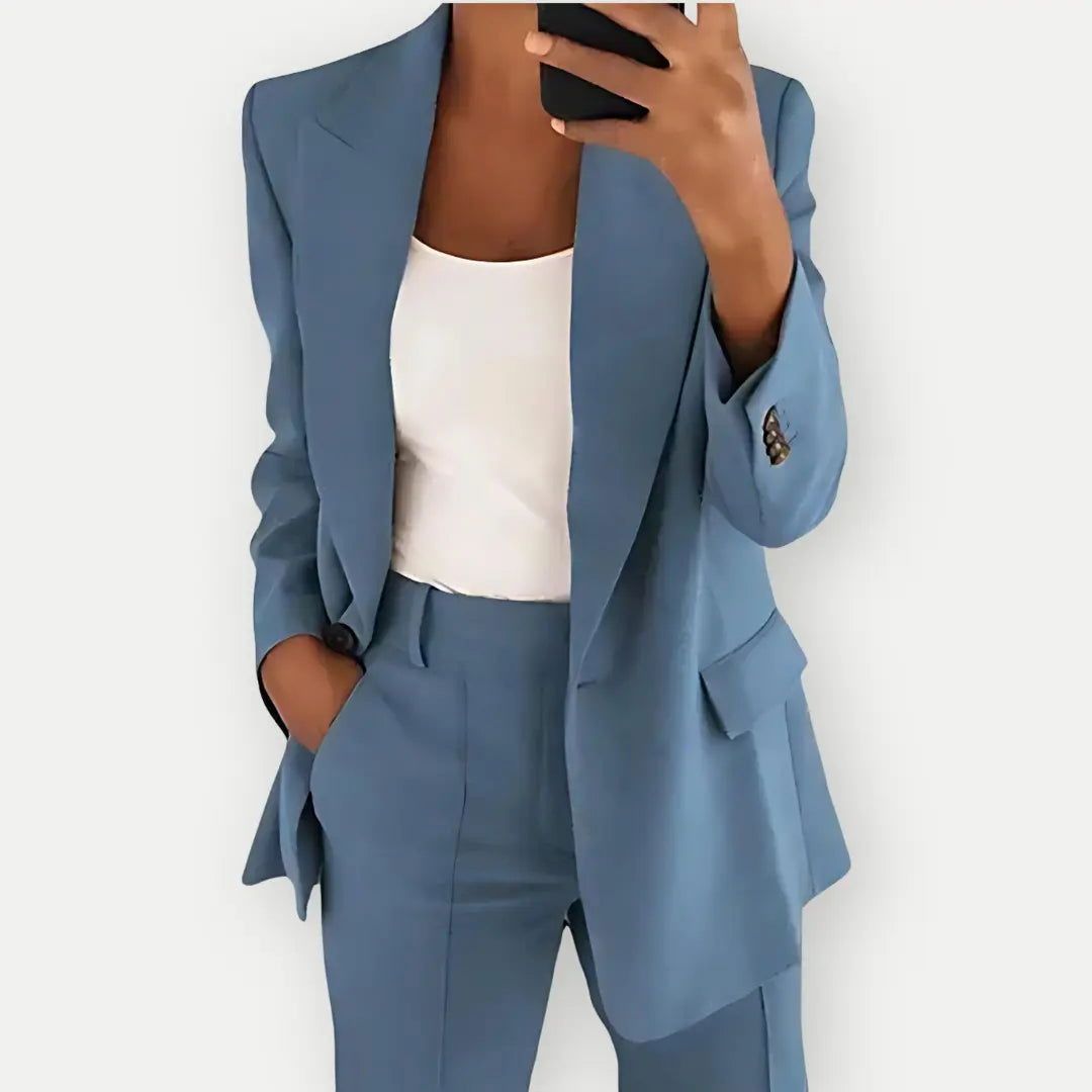 Damen Hosenanzug – Blazer & Hosen Set