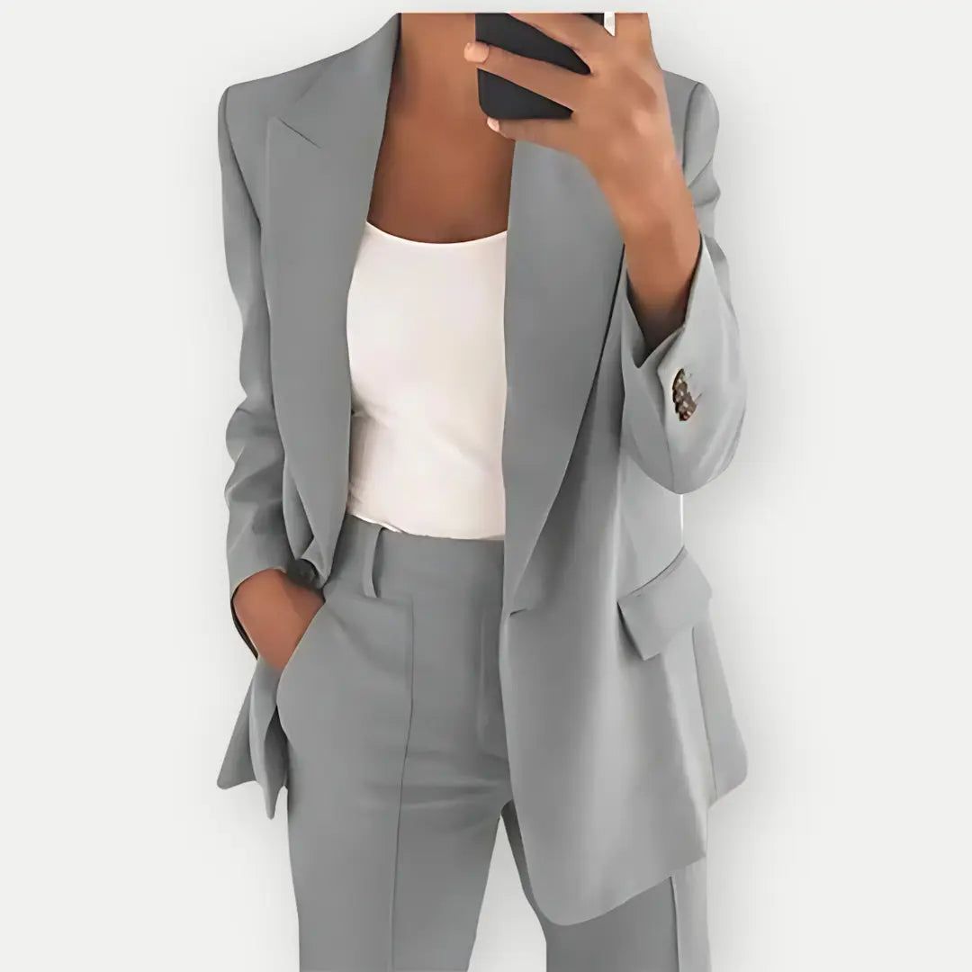 Damen Hosenanzug – Blazer & Hosen Set