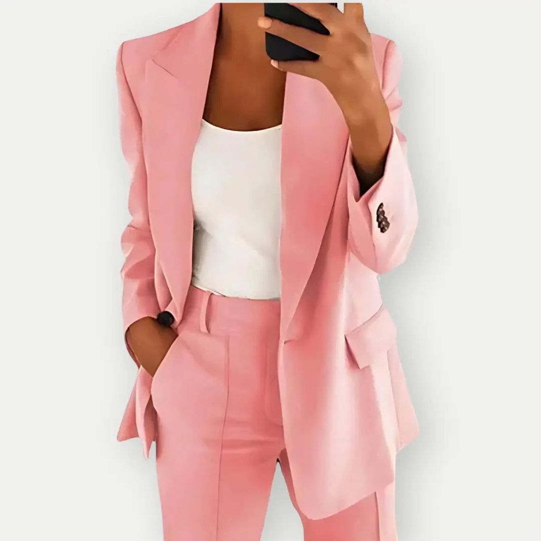 Damen Hosenanzug – Blazer & Hosen Set