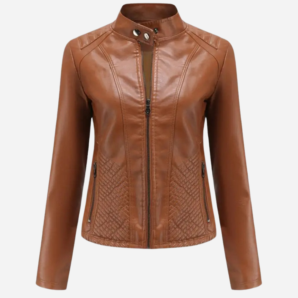 Damen Lederjacke Leicht – Stilvoll, Bequem & Vielseitig