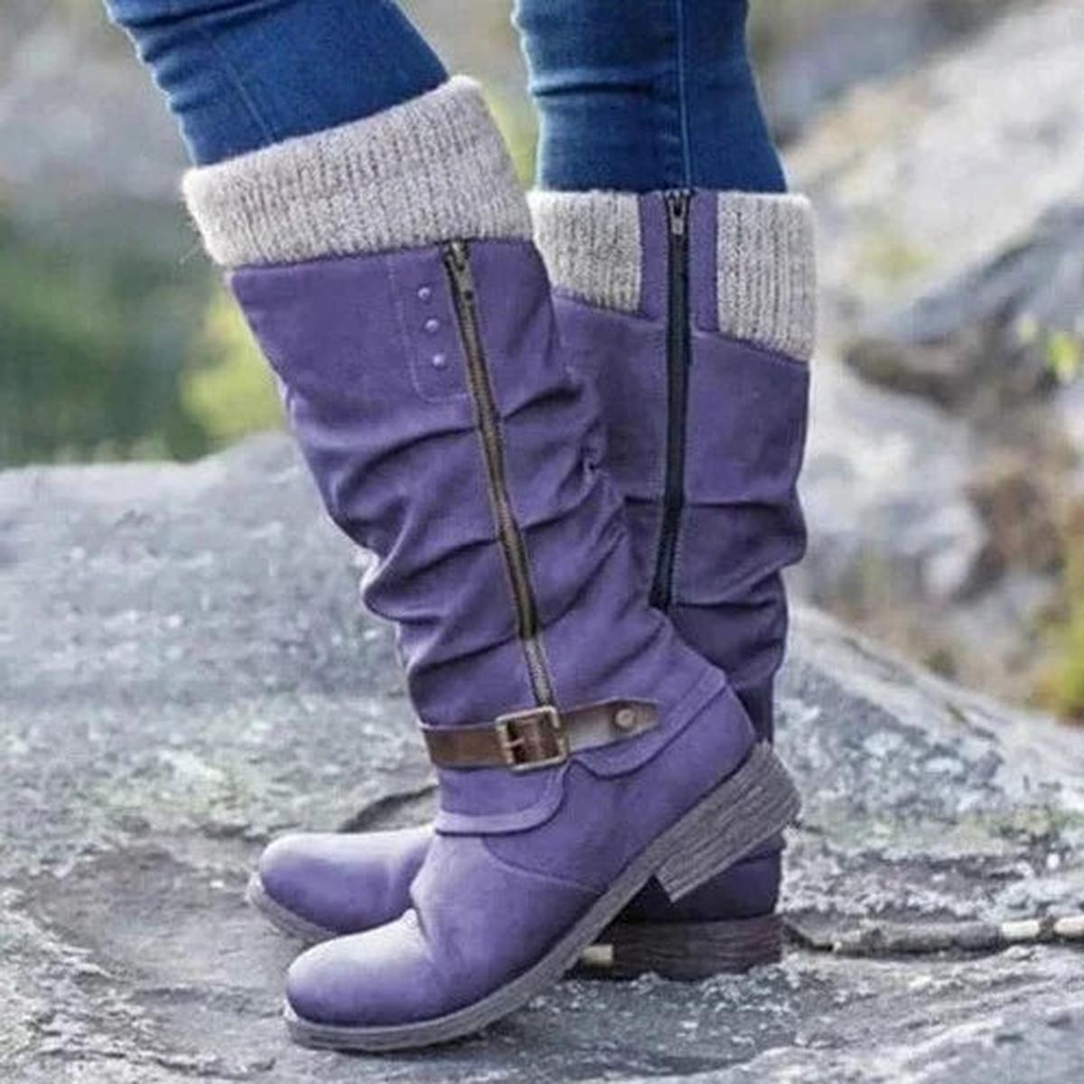 Damen Orthopädische Stiefel – Rutschfeste Gummisohlen & Komfort