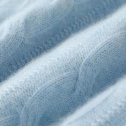 Damen Strickjacke aus Wolle – Warmer Cardigan mit klassischem Design