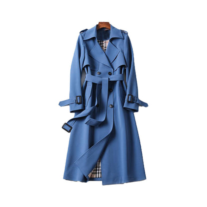 Damen Trenchcoat Doppelreihig – Klassischer Übergangsmantel Elegant