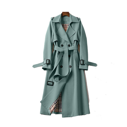 Damen Trenchcoat Doppelreihig – Klassischer Übergangsmantel Elegant