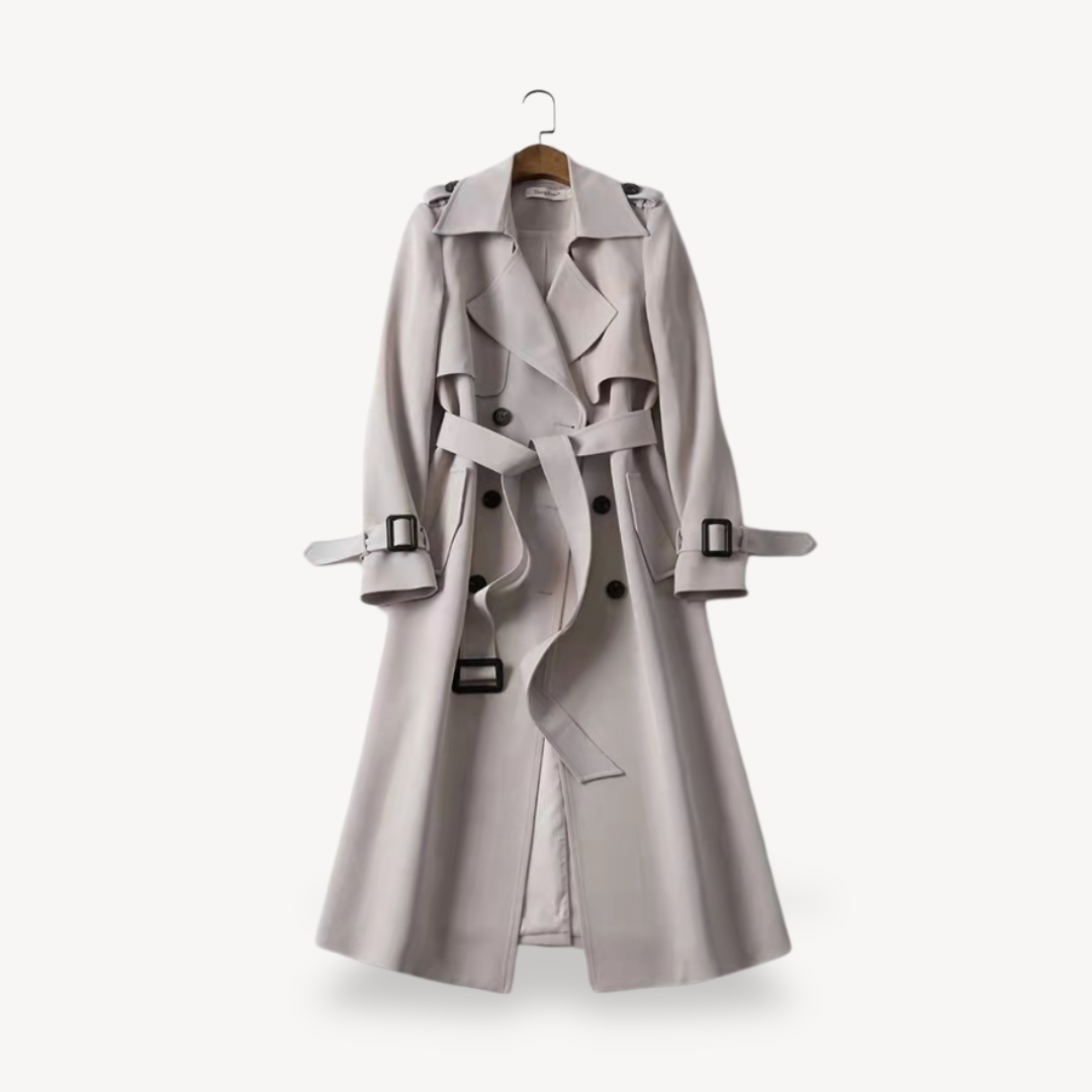 Damen Trenchcoat Klassisch – Übergangsmantel im zeitlosen Design