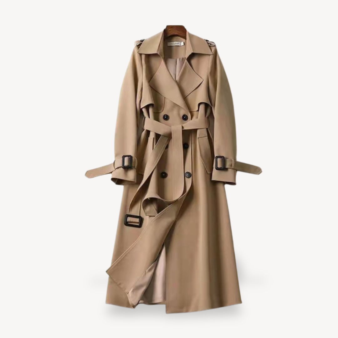 Damen Trenchcoat Klassisch – Übergangsmantel im zeitlosen Design