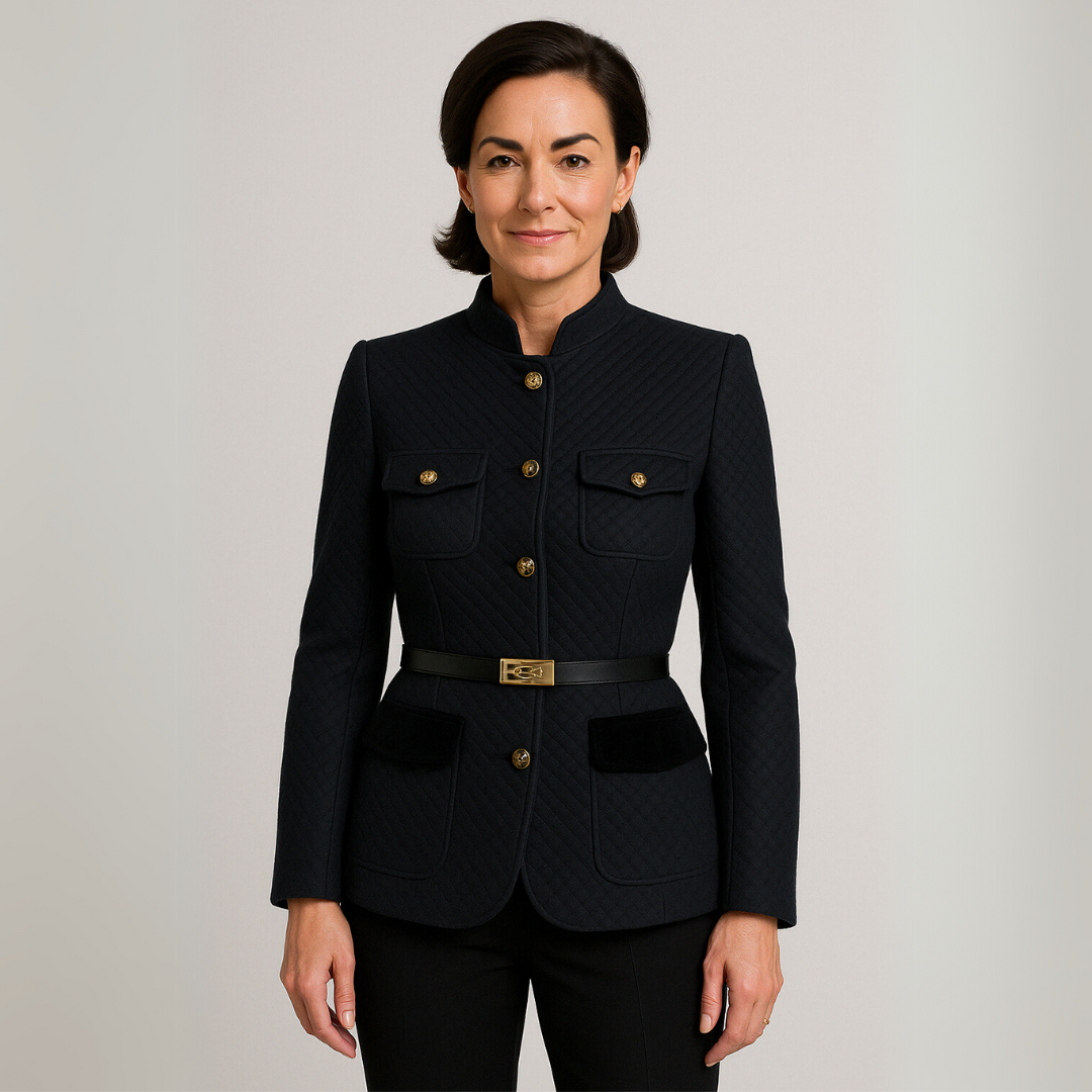 Damen Tweed Blazer – Klassisch & Vielseitig