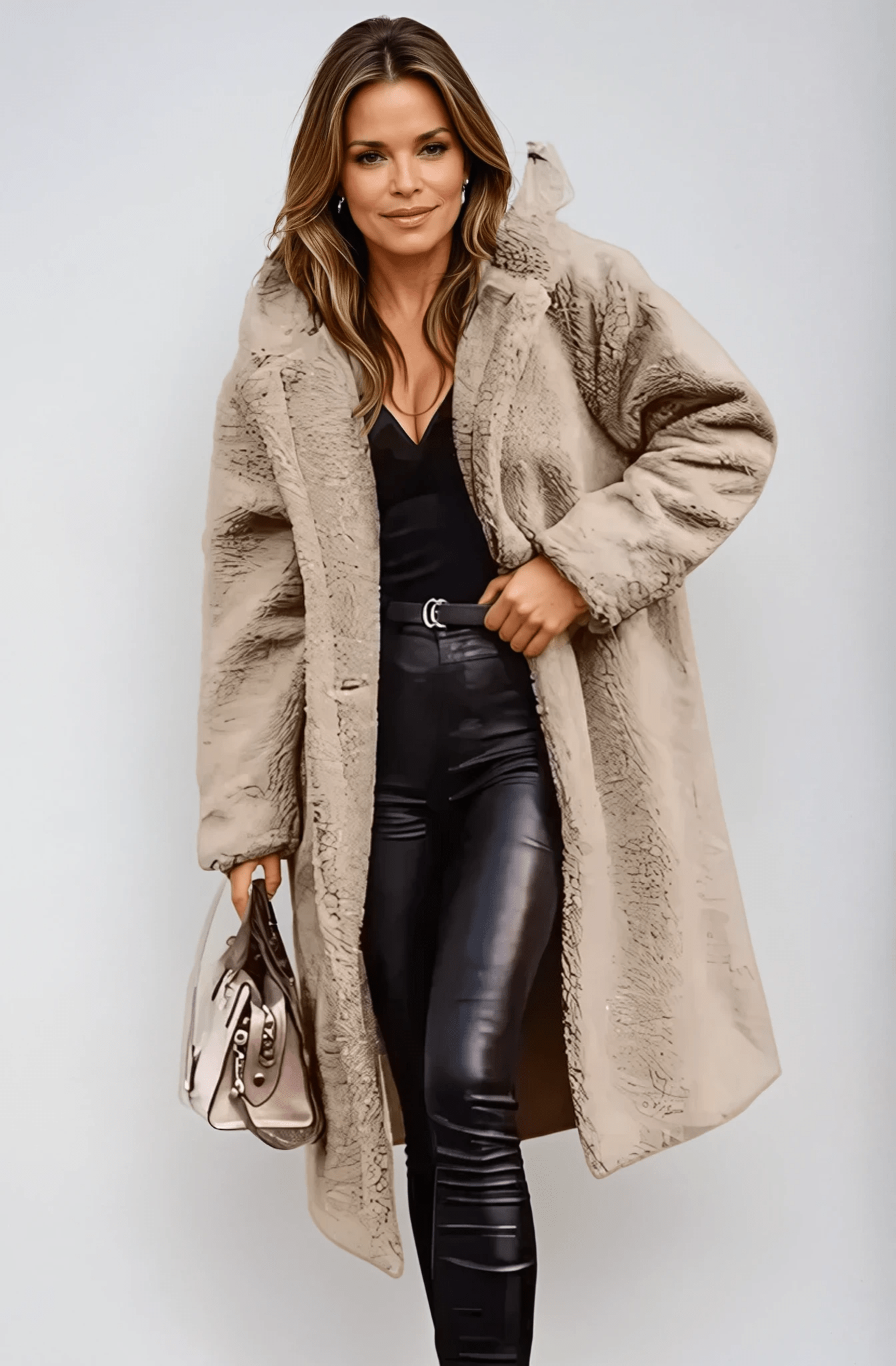 Damen Wintermantel mit Kapuze – Leicht & Warm